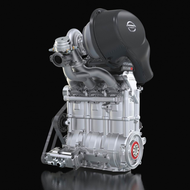 日産の超コンパクトな3気筒レーシングエンジンは40kgで400馬力！【動画 