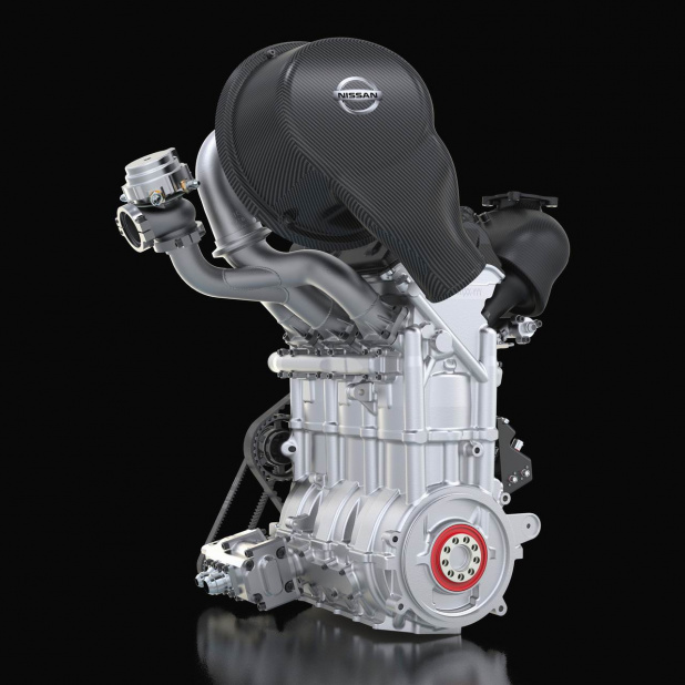 「日産の超コンパクトな3気筒レーシングエンジンは40kgで400馬力！【動画】」の3枚目の画像