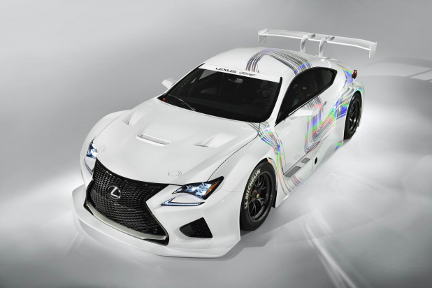 「レクサス「RC F GT3 concept」画像ギャラリー 540馬力オーバーのレーシングカー」の2枚目の画像