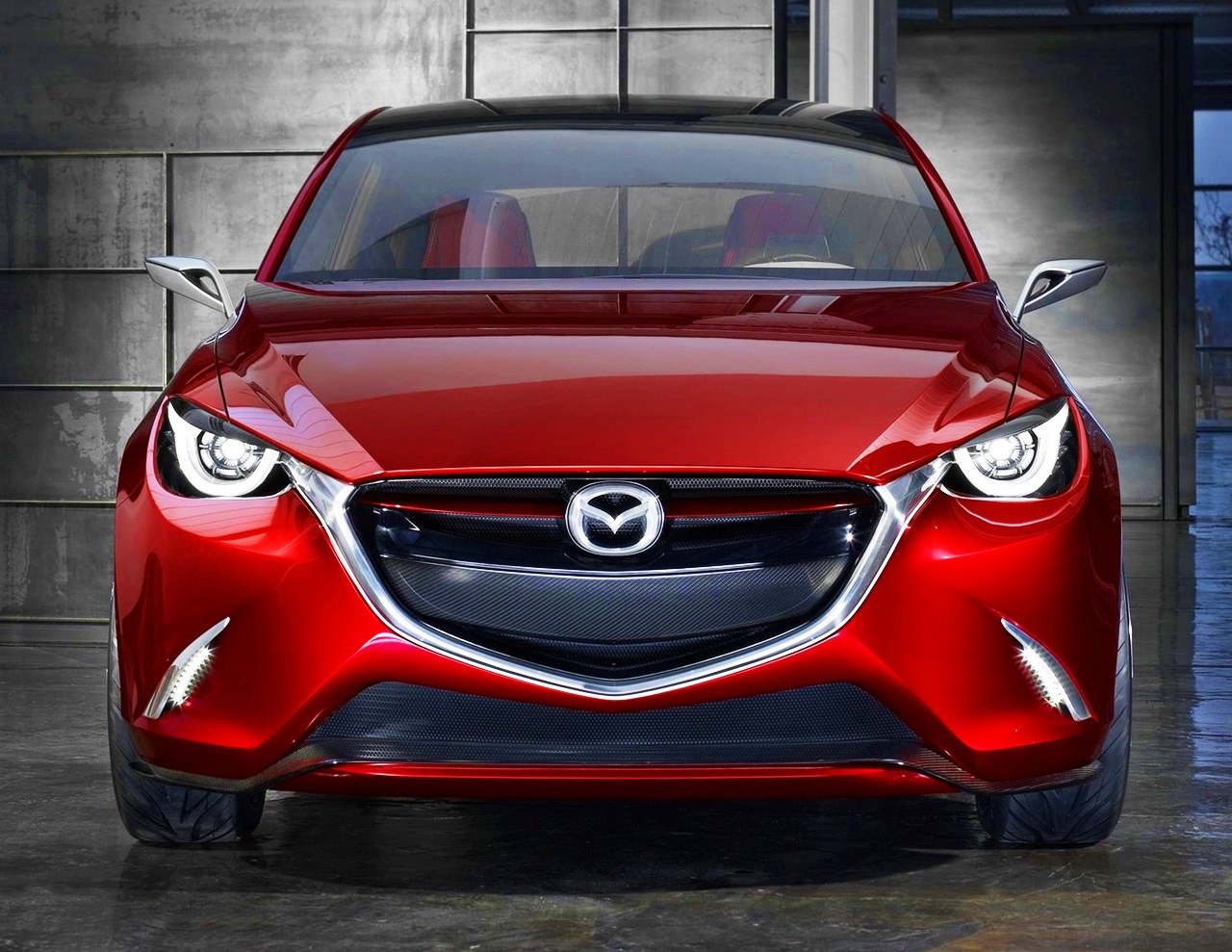 Mazda Hazumi 画像 次期デミオ 跳 Hazumi はマツダ 魂動 デザインシリーズ最強 Clicccar Com