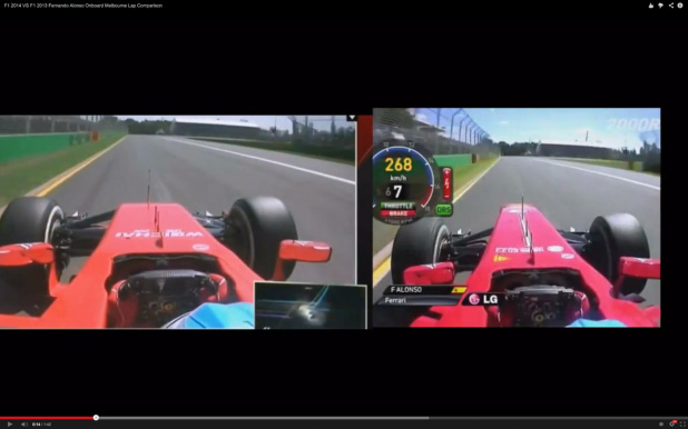 「2014年F1への失望がハッキリする2013年との比較【動画】」の1枚目の画像