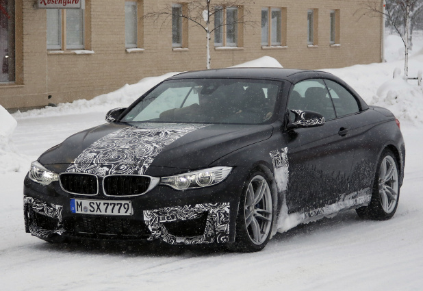 「新型BMW M4カブリオレをフルヌード・スクープ!」の2枚目の画像
