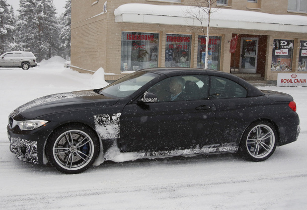 「新型BMW M4カブリオレをフルヌード・スクープ!」の4枚目の画像