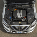 ベンツのハイブリッドは駐車時に熱を貯めて好燃費に - S 300 BlueTEC HYBRID,  Iridiumsilber