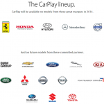 AppleとGoogleが車載インフォテインメントで競合へ! - Apple_CarPlay