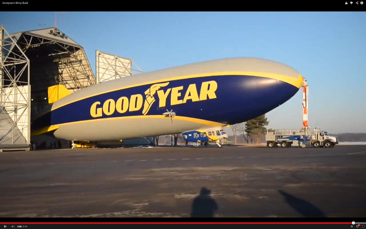 巨大な飛行船ができるまでのすべて 動画 Clicccar Com