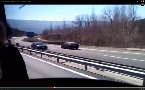 「高齢者の高速道路逆走をムービー撮影！【動画】」の2枚目の画像