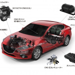 マツダの最先端技術が分かる「サステイナブル Zoom-Zoom フォーラム2014」 - Mazda3_SKYACTIV_CNG
