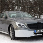 ベンツCLS2015モデルは大型液晶モニター装備! - Mercedes CLS Facelift 2-1