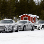 ベンツAMG GT豪雪テストをスクープ! - Spy-Shots of Cars