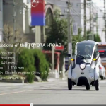 超小型EV トヨタ「i-ROAD（アイロード）」が公道走行へ! - TOYOTA_iROAD