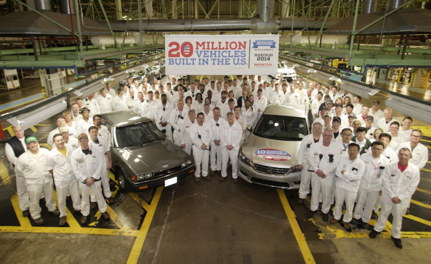 「ホンダが米国で達成した累計生産2000万台の半分の車種とは？」の1枚目の画像