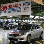 ホンダが米国で達成した累計生産2000万台の半分の車種とは？ - Honda Celebrates 20 Millionth Automobile Built in the U.S.