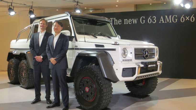 限定5台! 価格8000万円のスーパー6輪車メルセデスベンツ「G63