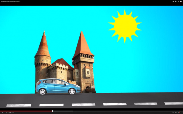 「ルーマニア人は青、ノルウェー人は茶色が好き? フォードが各国の好みを解説【動画】」の1枚目の画像