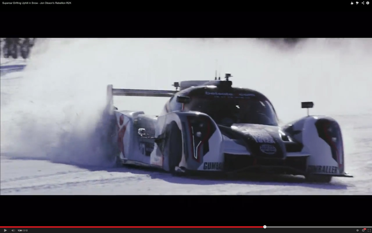 レーシングカーが雪山を走ったらどうなる 動画 Clicccar Com レーシングカーが雪山を走ったらどうなる 動画 Clicccar Com