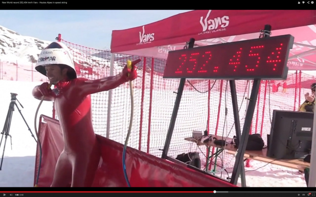 「スキーの最高速で世界記録を達成! けれど何か物足りない!?【動画】」の2枚目の画像