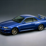名車GT-RやZのカラーをまとったキューブとリーフの特別仕様車 - 1999_GT-R_Vspec_BNR34