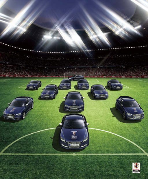 「ザッケローニ監督がイレブンを選出！ 世界限定11台「Audi×SAMURAI BLUE 11 Limited Edition」」の1枚目の画像
