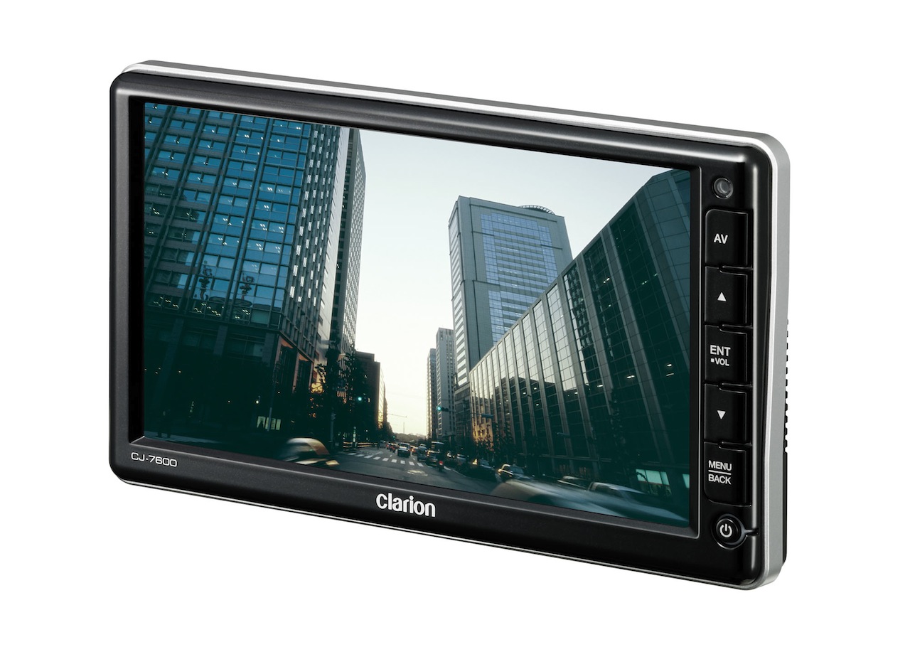 クラリオンカーナビゲーションシステム : CJ-7600