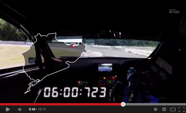 「新型WRX STIのレース仕様車は驚きの速さ！【動画】」の1枚目の画像