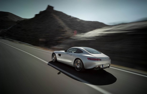 Mercedes-AMG GT (C 190) 2014, exterior: designo iridium silver magno,