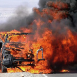 「あわや大惨事!? テスト車両が大炎上の一部始終」の6枚目の画像ギャラリーへのリンク