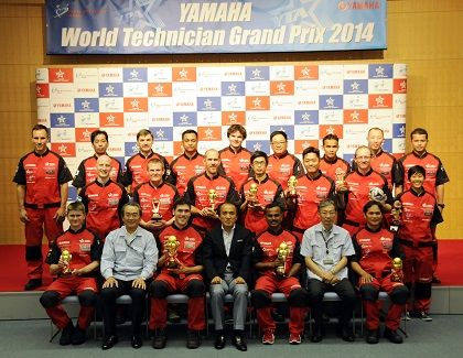 「【YAMAHA World Tecnician GP 2014】ヤマハのバイクで競い合う！ただしレースじゃなく…」の10枚目の画像