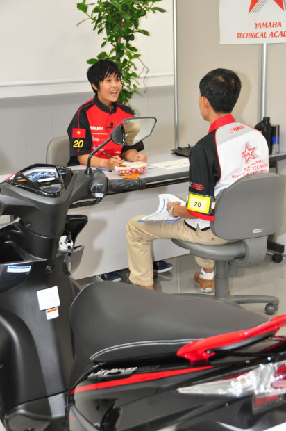 「【YAMAHA World Tecnician GP 2014】ヤマハのバイクで競い合う！ただしレースじゃなく…」の8枚目の画像