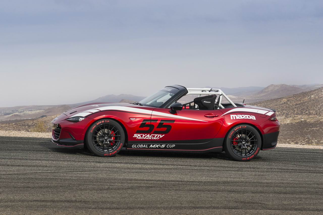 14sema_2016_GlobalMX-5_13 画像｜マツダ「グローバルMX-5カップ」画像ギャラリー ─ 次期ロードスターのレース仕様 ...