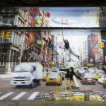 「日野ブースにトリックアート&パフォーマンスでクールなニューヨークのストリートが登場！【東京オートサロン2015】」の2枚目の画像ギャラリーへのリンク