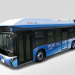 「トヨタと日野自動車が燃料電池バスを開発、豊田市で3月31日までの営業運転で走行」の1枚目の画像ギャラリーへのリンク