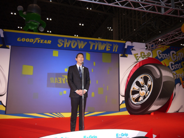 「見せ場は「SHOW TIME!!」でも「ハイブリッド車にはグッドイヤー」を猛アピール【東京オートサロン2015】」の12枚目の画像