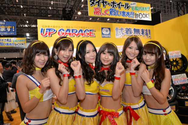 「アップガレージとドリエンの黄色は幸運のしるし【東京オートサロン2015】」の4枚目の画像