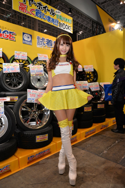 「アップガレージとドリエンの黄色は幸運のしるし【東京オートサロン2015】」の5枚目の画像