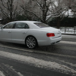 「ベントレー・フライング スパー W12」雪上だからわかった静かな走り - Bentley_115