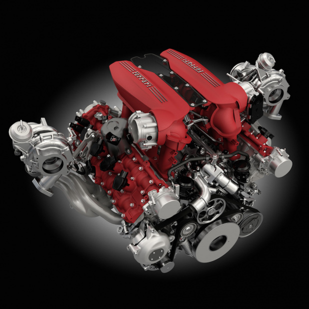 「V8フェラーリの新型モデルの「Ferrari488 GTB」を公開【ジュネーブモーターショー2015】」の4枚目の画像