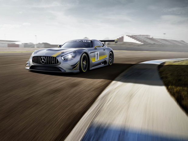 「勝つために生まれる、メルセデスAMG GT3世界初公開【ジュネーブモーターショー2015】」の2枚目の画像