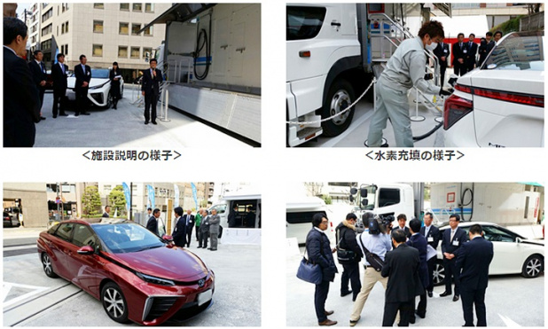 「都内に日本初の移動式水素ステーションがオープン!」の2枚目の画像