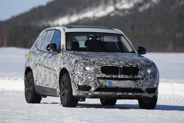 「BMW 新型X3プロトタイプが初登場!!」の2枚目の画像