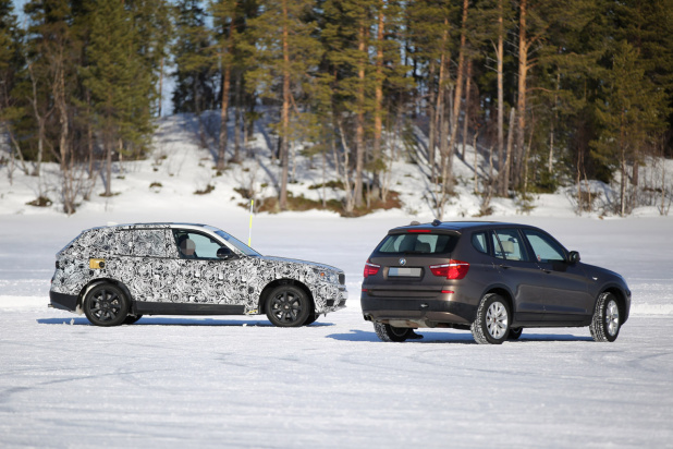 「BMW 新型X3プロトタイプが初登場!!」の9枚目の画像