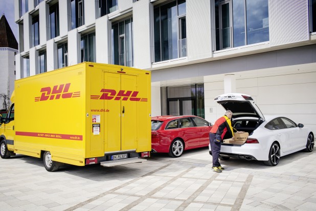 Audi liefert mit DHL und Amazon das Komfort-Paket