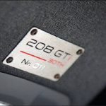 205GTi発売30周年を記念した「プジョー208 GTi 30th Anniversary」が50台限定で登場 - Serial_Numberplate