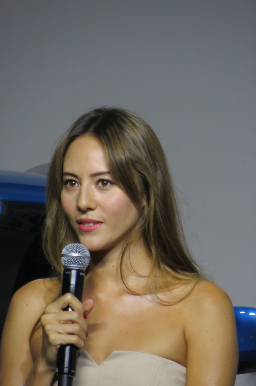 Audi Michibatajesica54 画像 道端ジェシカaudiq3 A1発表会にてジェンソン バトンとの運転生活を語る Clicccar Com