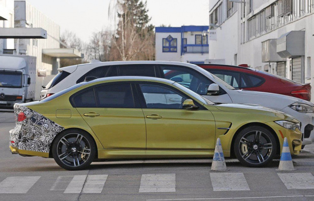 「BMW「M3」セダン改良モデルを補足!」の3枚目の画像