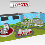 トヨタが「AR」技術を使った擬似体験ブースを出展!【東京おもちゃショー2015】 - Tokyo_Toy_Show