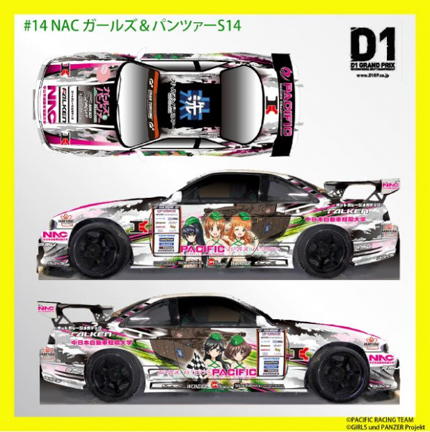 「通算100戦目となるD1GP第3戦は『ガールズ＆パンツァー』ともコラボ！」の3枚目の画像
