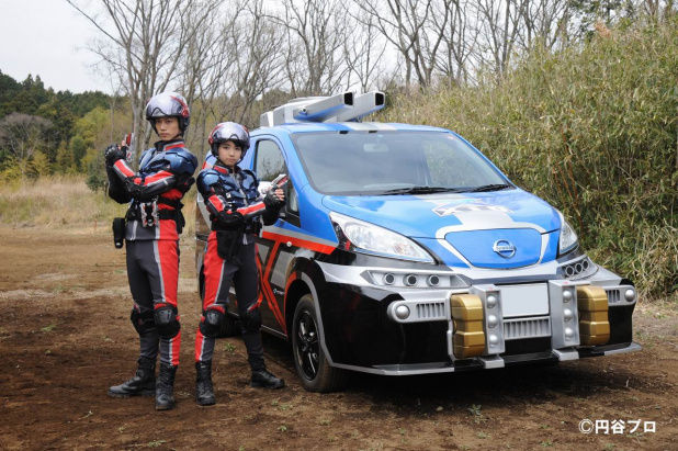 「ウルトラマン新シリーズで日産の電気自動車が活躍する」の4枚目の画像