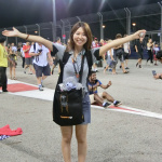 【F1女子シンガポールGP】レース終了後はポディウム（表彰台）へ走れ！　F女大興奮の最終日 - s_CIMG3507