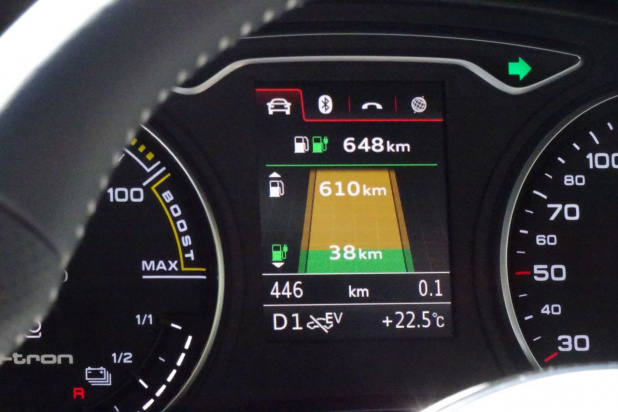 「【Audi A3 Sportback e-tron試乗】アウディから日本初上陸のPHV、価格564万円の価値はどこにある？」の17枚目の画像